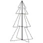 Weihnachtsbaum Kegelform 160 LEDs Indoor Outdoor 78x120 cm Weihnachtsbaum Kegelform 160 LEDs Indoor Outdoor 78x120 cm