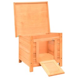 vidaXL Katzenhaus 50x46x43,5 cm Kiefernholz & Tannenholz
