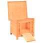 vidaXL Katzenhaus 50x46x43,5 cm Kiefernholz & Tannenholz vidaXL Katzenhaus 50x46x43,5 cm Kiefernholz & Tannenholz