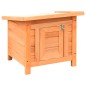 vidaXL Katzenhaus 50x46x43,5 cm Kiefernholz & Tannenholz vidaXL Katzenhaus 50x46x43,5 cm Kiefernholz & Tannenholz