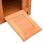vidaXL Katzenhaus 50x46x43,5 cm Kiefernholz & Tannenholz vidaXL Katzenhaus 50x46x43,5 cm Kiefernholz & Tannenholz
