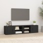 TV-Schränke 2 Stk. Schwarz 80x31,5x36 cm Holzwerkstoff TV-Schränke 2 Stk. Schwarz 80x31,5x36 cm Holzwerkstoff