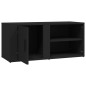TV-Schränke 2 Stk. Schwarz 80x31,5x36 cm Holzwerkstoff TV-Schränke 2 Stk. Schwarz 80x31,5x36 cm Holzwerkstoff