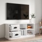 vidaXL TV-Schrank Hochglanz-Weiß 102x35,5x47,5 cm Holzwerkstoff vidaXL TV-Schrank Hochglanz-Weiß 102x35,5x47,5 cm Holzwerkstoff