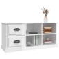 vidaXL TV-Schrank Hochglanz-Weiß 102x35,5x47,5 cm Holzwerkstoff vidaXL TV-Schrank Hochglanz-Weiß 102x35,5x47,5 cm Holzwerkstoff