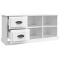 vidaXL TV-Schrank Hochglanz-Weiß 102x35,5x47,5 cm Holzwerkstoff vidaXL TV-Schrank Hochglanz-Weiß 102x35,5x47,5 cm Holzwerkstoff