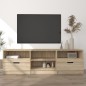 TV-Schrank Sonoma-Eiche 150x33,5x45 cm Holzwerkstoff TV-Schrank Sonoma-Eiche 150x33,5x45 cm Holzwerkstoff
