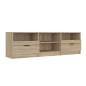 TV-Schrank Sonoma-Eiche 150x33,5x45 cm Holzwerkstoff TV-Schrank Sonoma-Eiche 150x33,5x45 cm Holzwerkstoff
