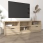 TV-Schrank Sonoma-Eiche 150x33,5x45 cm Holzwerkstoff TV-Schrank Sonoma-Eiche 150x33,5x45 cm Holzwerkstoff