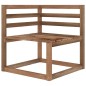 11-tlg. Garten-Lounge-Set mit Kissen Taupe 11-tlg. Garten-Lounge-Set mit Kissen Taupe
