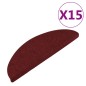 vidaXL Stufenmatten Selbstklebend 15 Stk. 56x17x3 cm Rot vidaXL Stufenmatten Selbstklebend 15 Stk. 56x17x3 cm Rot