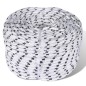 Geflochtenes Tauwerk Bootsleine Polyester 12 mm x 50 m Geflochtenes Tauwerk Bootsleine Polyester 12 mm x 50 m