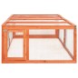 Kaninchenstall 183x90x46,5 cm Massivholz Tanne Kaninchenstall 183x90x46,5 cm Massivholz Tanne