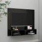 TV-Wandschrank Hochglanz-Schwarz 102x23,5x90 cm Holzwerkstoff TV-Wandschrank Hochglanz-Schwarz 102x23,5x90 cm Holzwerkstoff