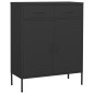 Lagerschrank Anthrazit 80x35x101,5 cm Stahl Lagerschrank Anthrazit 80x35x101,5 cm Stahl