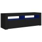 TV-Schrank mit LED-Leuchten Schwarz 120x35x40 cm TV-Schrank mit LED-Leuchten Schwarz 120x35x40 cm