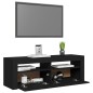TV-Schrank mit LED-Leuchten Schwarz 120x35x40 cm TV-Schrank mit LED-Leuchten Schwarz 120x35x40 cm