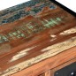 Weinregal für 16 Flaschen aus Massivem Altholz Weinregal für 16 Flaschen aus Massivem Altholz