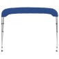 vidaXL 3-Bow Bimini Top Blau 183x196x137 cm vidaXL 3-Bow Bimini Top Blau 183x196x137 cm