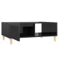 Couchtisch Hochglanz-Schwarz 90x60x35 cm Holzwerkstoff Couchtisch Hochglanz-Schwarz 90x60x35 cm Holzwerkstoff
