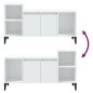 vidaXL TV-Schrank Weiß 100x35x55 cm Holzwerkstoff vidaXL TV-Schrank Weiß 100x35x55 cm Holzwerkstoff
