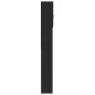 vidaXL Waschmaschinenschrank Schwarz 64x25,5x190 cm Holzwerkstoff vidaXL Waschmaschinenschrank Schwarz 64x25,5x190 cm Holzwerkstoff