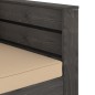 2-tlg. Garten-Lounge-Set mit Kissen Grau Imprägniertes Holz 2-tlg. Garten-Lounge-Set mit Kissen Grau Imprägniertes Holz