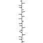 LED-Lichterkette mit 3000 LEDs Warmweiß 65 m PVC LED-Lichterkette mit 3000 LEDs Warmweiß 65 m PVC