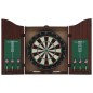 Professionelles Dartboard Sisal mit Schrank und 6 Dartpfeilen Professionelles Dartboard Sisal mit Schrank und 6 Dartpfeilen