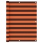 Balkon-Sichtschutz Orange und Braun 120x600 cm Oxford-Gewebe Balkon-Sichtschutz Orange und Braun 120x600 cm Oxford-Gewebe