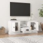 TV-Schrank Hochglanz-Weiß 100x35,5x45 cm Holzwerkstoff TV-Schrank Hochglanz-Weiß 100x35,5x45 cm Holzwerkstoff