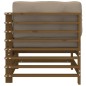 Ecksofas mit Kissen 2 Stk. Honigbraun Massivholz Kiefer Ecksofas mit Kissen 2 Stk. Honigbraun Massivholz Kiefer
