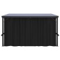 Pavillon mit Vorhängen 405x294x244 cm Anthrazit Pavillon mit Vorhängen 405x294x244 cm Anthrazit