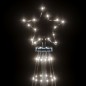 LED-Weihnachtsbaum Kegelform Kaltweiß 732 LEDs 160x500 cm LED-Weihnachtsbaum Kegelform Kaltweiß 732 LEDs 160x500 cm