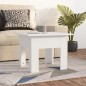 vidaXL Couchtisch Weiß 55x55x42 cm Holzwerkstoff vidaXL Couchtisch Weiß 55x55x42 cm Holzwerkstoff