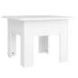 vidaXL Couchtisch Weiß 55x55x42 cm Holzwerkstoff vidaXL Couchtisch Weiß 55x55x42 cm Holzwerkstoff