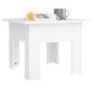 vidaXL Couchtisch Weiß 55x55x42 cm Holzwerkstoff vidaXL Couchtisch Weiß 55x55x42 cm Holzwerkstoff