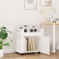Bürowagen Weiß 60x45x60 cm Holzwerkstoff Bürowagen Weiß 60x45x60 cm Holzwerkstoff