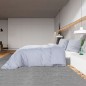 vidaXL Bettwäsche-Set Grau 135x200 cm Leichte Mikrofaser vidaXL Bettwäsche-Set Grau 135x200 cm Leichte Mikrofaser