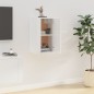 TV-Wandschrank Hochglanz-Weiß 40x34,5x60 cm TV-Wandschrank Hochglanz-Weiß 40x34,5x60 cm