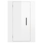 TV-Wandschrank Hochglanz-Weiß 40x34,5x60 cm TV-Wandschrank Hochglanz-Weiß 40x34,5x60 cm