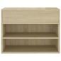 Schuhbank Sonoma-Eiche 60x30x45 cm Holzwerkstoff Schuhbank Sonoma-Eiche 60x30x45 cm Holzwerkstoff