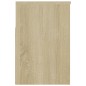Schuhbank Sonoma-Eiche 60x30x45 cm Holzwerkstoff Schuhbank Sonoma-Eiche 60x30x45 cm Holzwerkstoff