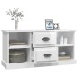 TV-Schrank Hochglanz-Weiß 99,5x35,5x48 cm Holzwerkstoff TV-Schrank Hochglanz-Weiß 99,5x35,5x48 cm Holzwerkstoff