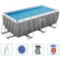 Bestway Power Steel Rechteckig Swimmingpool-Set 412x201x122 cm Bestway Power Steel Rechteckig Swimmingpool-Set 412x201x122 cm
