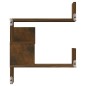 Wand-Eckregal Räuchereiche 40x40x50 cm Holzwerkstoff Wand-Eckregal Räuchereiche 40x40x50 cm Holzwerkstoff