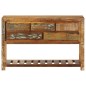 vidaXL Sideboard 120x30x75 cm Altholz Massiv vidaXL Sideboard 120x30x75 cm Altholz Massiv