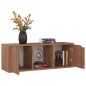 TV-Schrank Braun Eichen-Optik 88,5x27,5x30,5 cm Holzwerkstoff TV-Schrank Braun Eichen-Optik 88,5x27,5x30,5 cm Holzwerkstoff