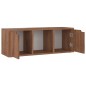 TV-Schrank Braun Eichen-Optik 88,5x27,5x30,5 cm Holzwerkstoff TV-Schrank Braun Eichen-Optik 88,5x27,5x30,5 cm Holzwerkstoff