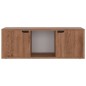 TV-Schrank Braun Eichen-Optik 88,5x27,5x30,5 cm Holzwerkstoff TV-Schrank Braun Eichen-Optik 88,5x27,5x30,5 cm Holzwerkstoff